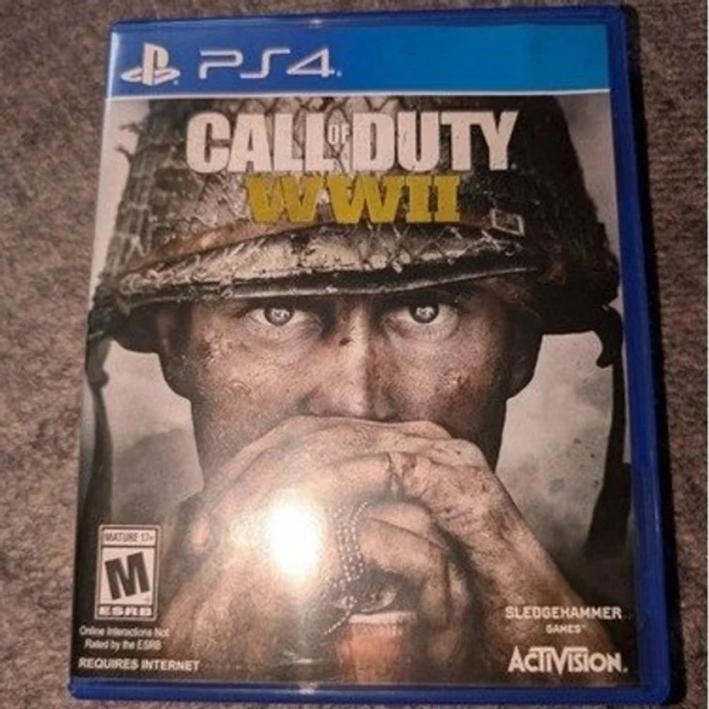 Call of‎ Duty WWII WWII PS4 PlayStation 4 Activision Sledgehammer Games 2017